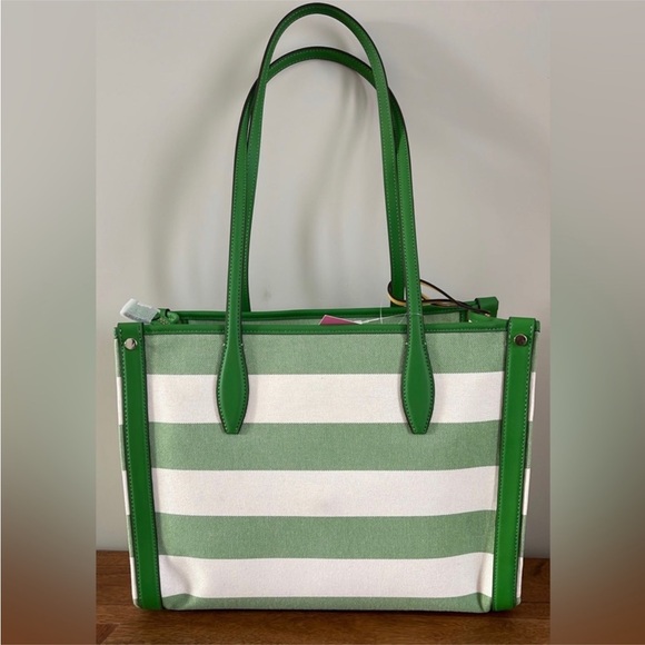 Kate spade NY market cabana medium canvas tote - Picture 4 of 11